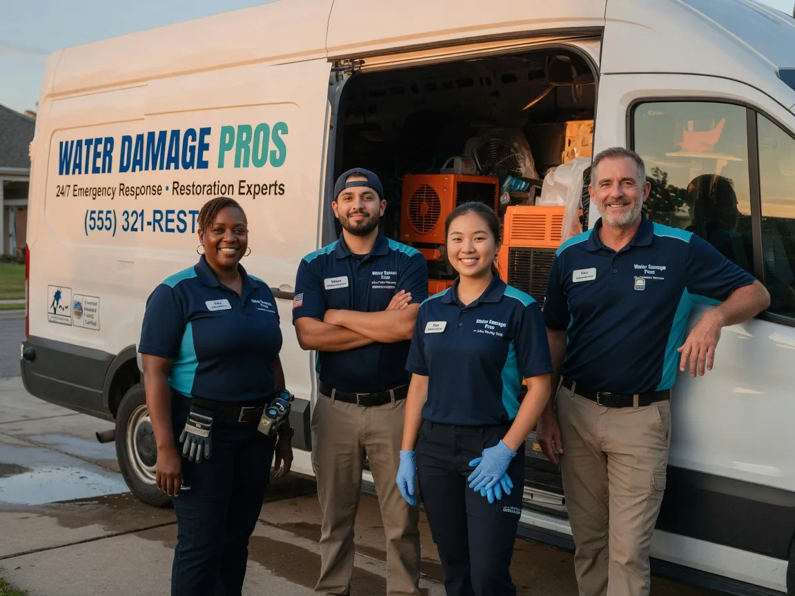 Water Damage Restoration company in Amherst, NE